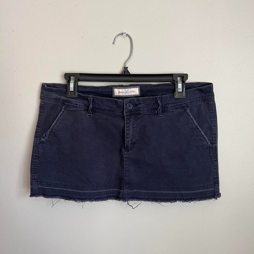vintage Abercrombie & Fitch low-rise micro mini skirt